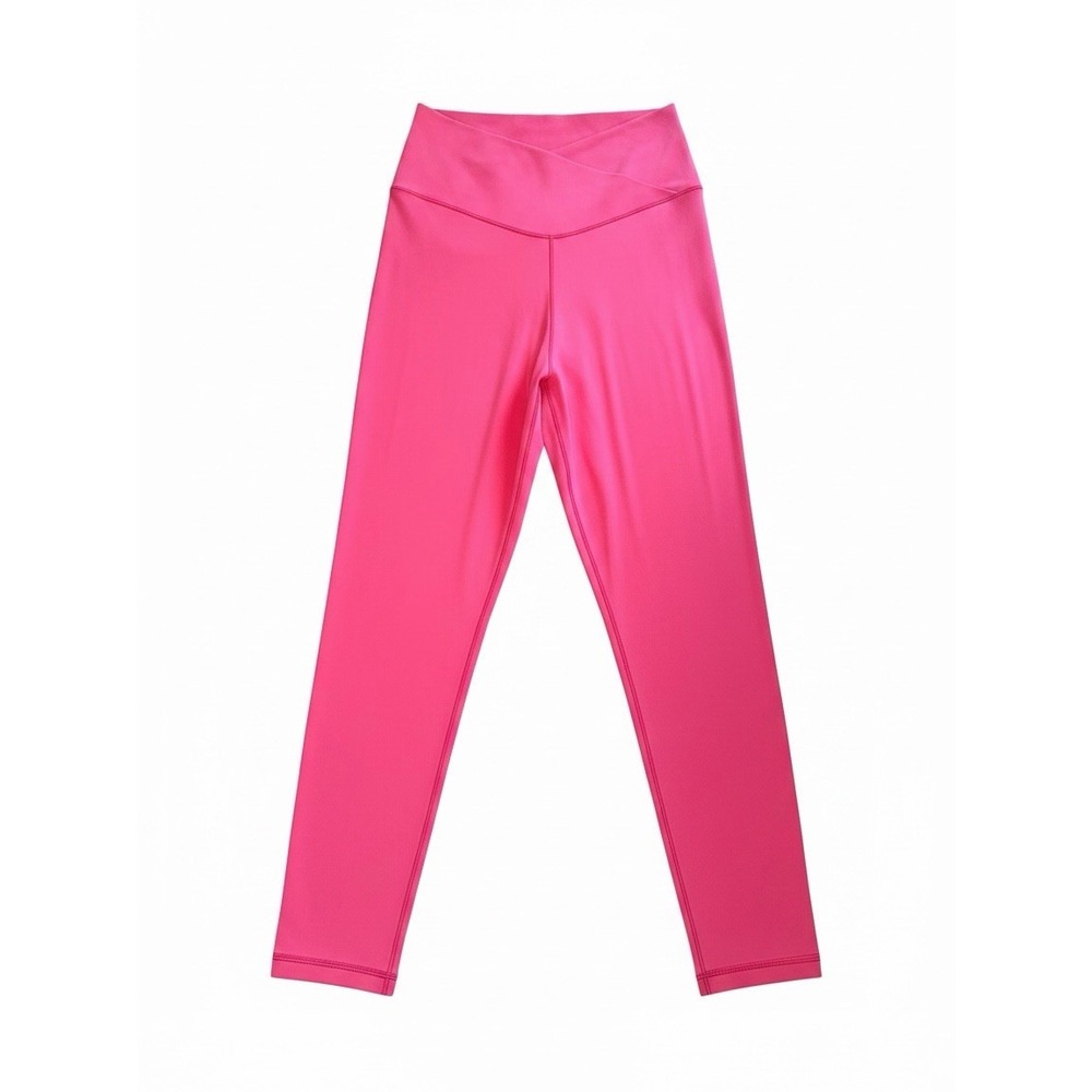 OFFLINE by Aerie Leggings Women's M Pink High Rise Ankle Nylon Spandex